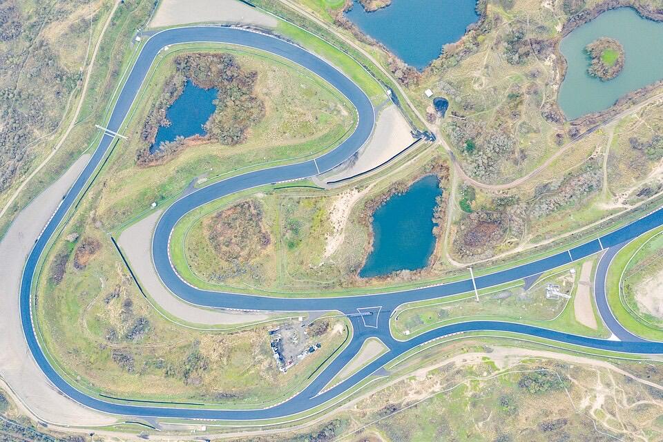 Circuit Zandvoort von oben